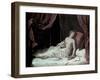 The Death of Cleopatra, 1648-Guercino-Framed Giclee Print