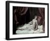 The Death of Cleopatra, 1648-Guercino-Framed Giclee Print