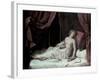The Death of Cleopatra, 1648-Guercino-Framed Giclee Print