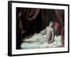 The Death of Cleopatra, 1648-Guercino-Framed Giclee Print