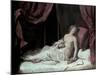 The Death of Cleopatra, 1648-Guercino-Mounted Giclee Print