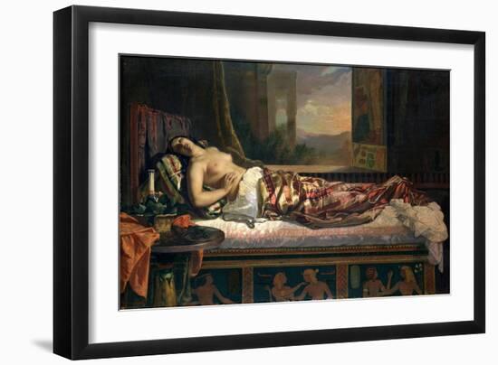 The Death of Cleopatra, 1841-German von Bohn-Framed Giclee Print