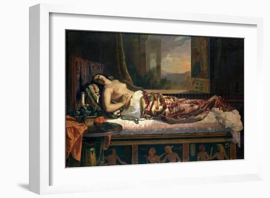 The Death of Cleopatra, 1841-German von Bohn-Framed Giclee Print