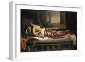 The Death of Cleopatra, 1841-German von Bohn-Framed Giclee Print