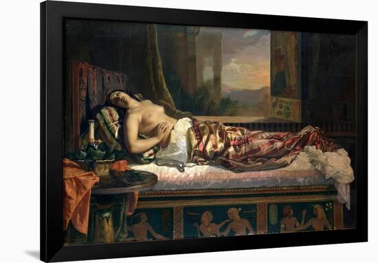 The Death of Cleopatra, 1841-German von Bohn-Framed Giclee Print