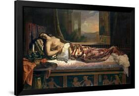 The Death of Cleopatra, 1841-German von Bohn-Framed Giclee Print