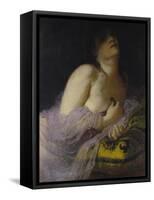 The Death of Cleopatra, 1872-Arnold Böcklin-Framed Stretched Canvas