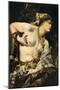 The Death of Cleopatra, 1875 (Painting)-Hans Makart-Mounted Giclee Print