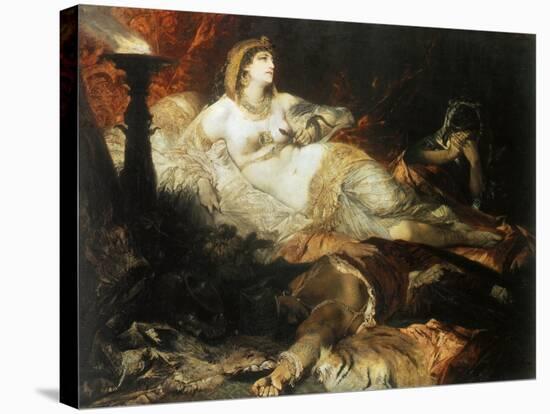 The Death of Cleopatra, 1875-Hans Makart-Stretched Canvas