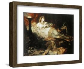 The Death of Cleopatra, 1875-Hans Makart-Framed Giclee Print