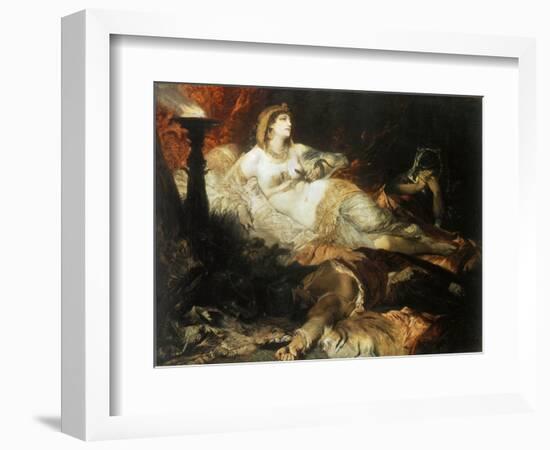 The Death of Cleopatra, 1875-Hans Makart-Framed Giclee Print