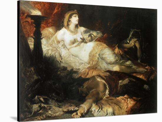 The Death of Cleopatra, 1875-Hans Makart-Stretched Canvas