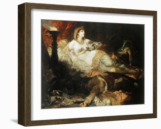 The Death of Cleopatra, 1875-Hans Makart-Framed Giclee Print