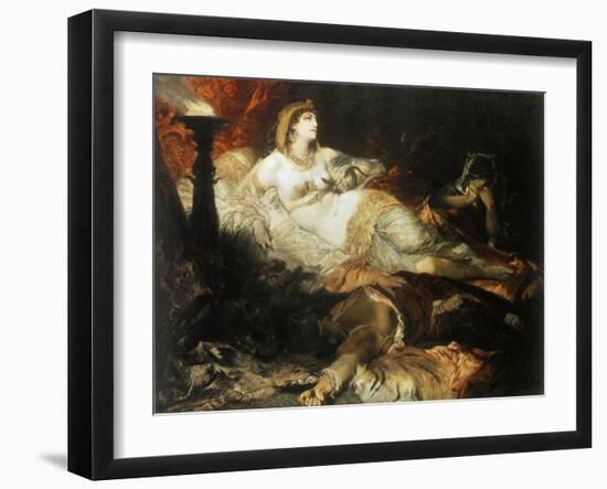 The Death of Cleopatra, 1875-Hans Makart-Framed Giclee Print