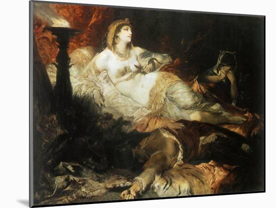 The Death of Cleopatra, 1875-Hans Makart-Mounted Giclee Print