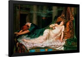 The Death of Cleopatra, 1892-Reginald Arthur-Framed Giclee Print