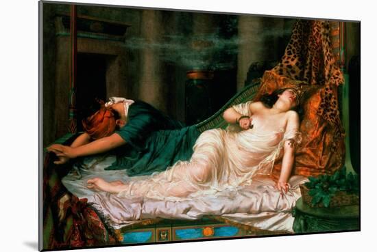 The Death of Cleopatra, 1892-Reginald Arthur-Mounted Giclee Print