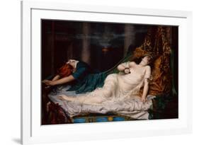 The Death of Cleopatra, 1892-Reginald Arthur-Framed Giclee Print