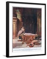 The Death of Cleopatra, C.1920-John Collier-Framed Giclee Print