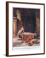 The Death of Cleopatra, C.1920-John Collier-Framed Giclee Print