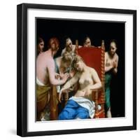 The Death of Cleopatra, Ca 1662-Guido Canlassi-Framed Giclee Print