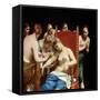 The Death of Cleopatra-Guido Cagnacci-Framed Stretched Canvas