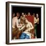 The Death of Cleopatra-Guido Cagnacci-Framed Premium Giclee Print