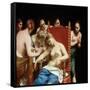 The Death of Cleopatra-Guido Cagnacci-Framed Stretched Canvas