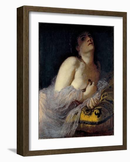 The Death of Cleopatra-Arnold Böcklin-Framed Giclee Print