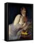 The Death of Cleopatra-Arnold Böcklin-Framed Stretched Canvas