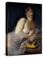 The Death of Cleopatra-Arnold Böcklin-Stretched Canvas