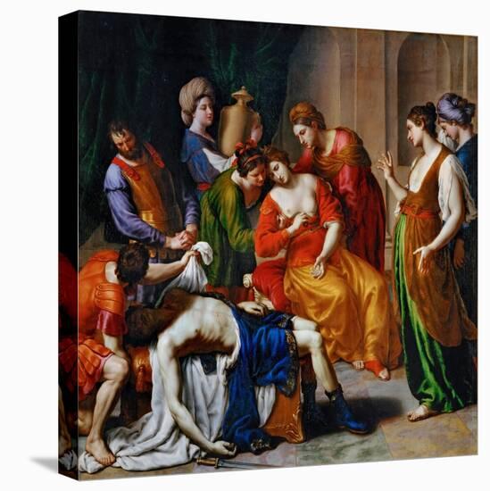 The Death of Cleopatra-Alessandro Turchi-Stretched Canvas