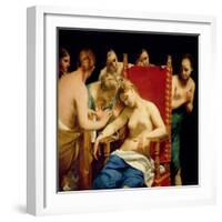 The Death of Cleopatra-Guido Cagnacci-Framed Giclee Print