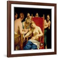 The Death of Cleopatra-Guido Cagnacci-Framed Giclee Print