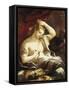 The Death of Cleopatra-Luca Giordano-Framed Stretched Canvas