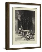 The Death of Cleopatra-John Collier-Framed Giclee Print