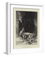 The Death of Cleopatra-John Collier-Framed Giclee Print