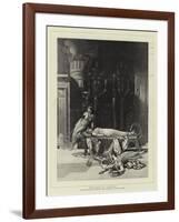 The Death of Cleopatra-John Collier-Framed Giclee Print