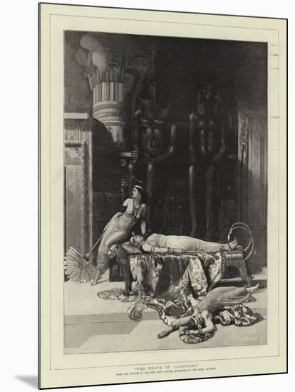 The Death of Cleopatra-John Collier-Mounted Giclee Print