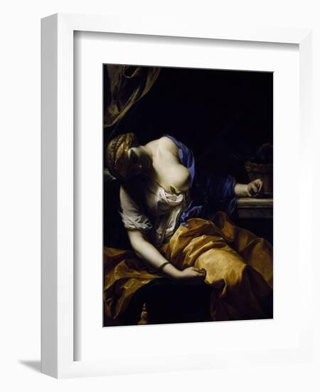 The Death of Cleopatra-Antoine Rivalz-Framed Giclee Print