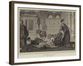 The Death of Cleopatra-Valentine Cameron Prinsep-Framed Giclee Print