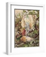 The Death of Cock Robin-John Anster Fitzgerald-Framed Giclee Print