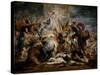 The Death of Consul Decio, 1616-1617-Peter Paul Rubens-Stretched Canvas