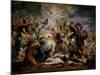 The Death of Consul Decio, 1616-1617-Peter Paul Rubens-Mounted Giclee Print
