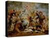 The Death of Consul Decio Mus-Peter Paul Rubens-Stretched Canvas