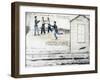 The death of Crazy Horse, Fort Robinson, Nebraska, USA, 1877 (c1900)-Amos Bad Heart Buffalo-Framed Giclee Print