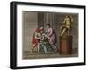 The Death of Demosthenes, 384-322 BC-French School-Framed Giclee Print