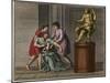 The Death of Demosthenes, 384-322 BC-French School-Mounted Giclee Print