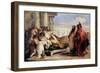 The Death of Dido, 1757-1760-Giovanni Battista Tiepolo-Framed Giclee Print