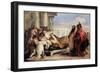 The Death of Dido, 1757-1760-Giovanni Battista Tiepolo-Framed Giclee Print